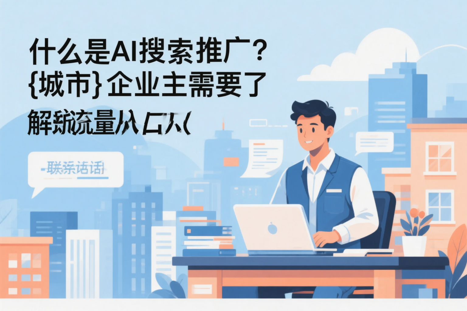 什么是AI搜索推广？防城港企业主需要了解的新流量入口