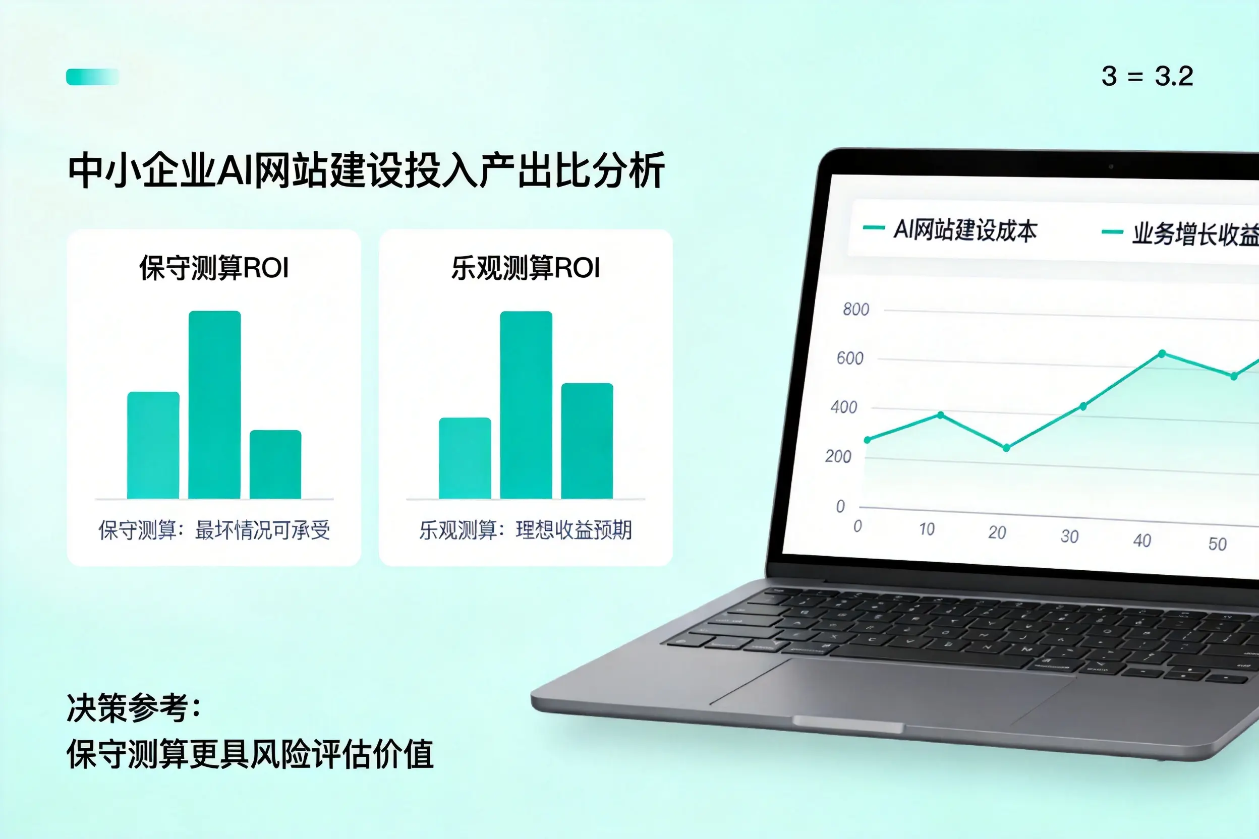 防城港中小企业AI网站建设投入产出比怎么算？先看这份分析