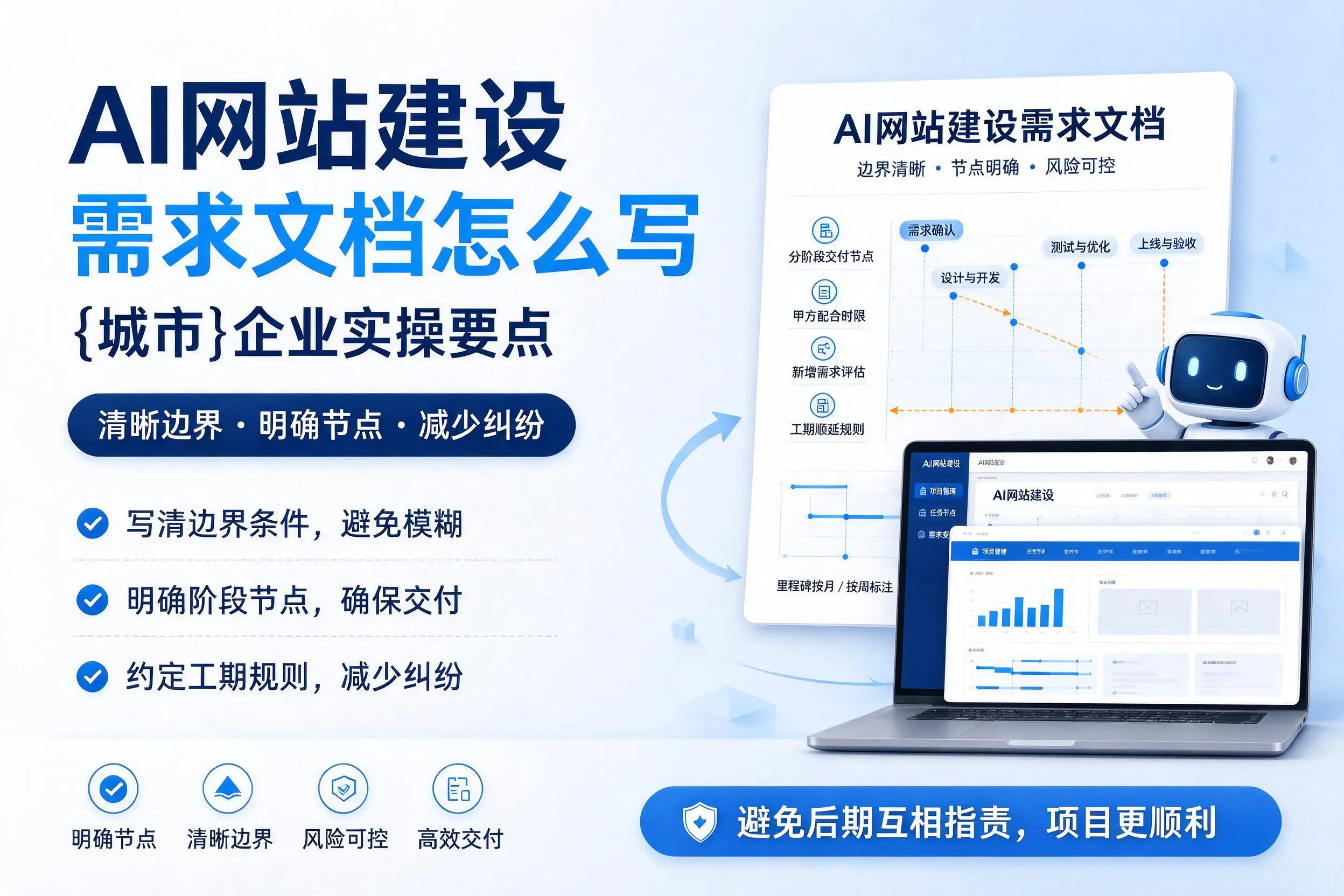 AI网站建设需求文档怎么写，防城港企业实操要点